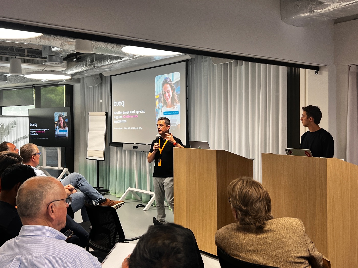 bunq talk: how Finn, bunq&rsquo;s multi-agent AI, supports 20 million users in production.